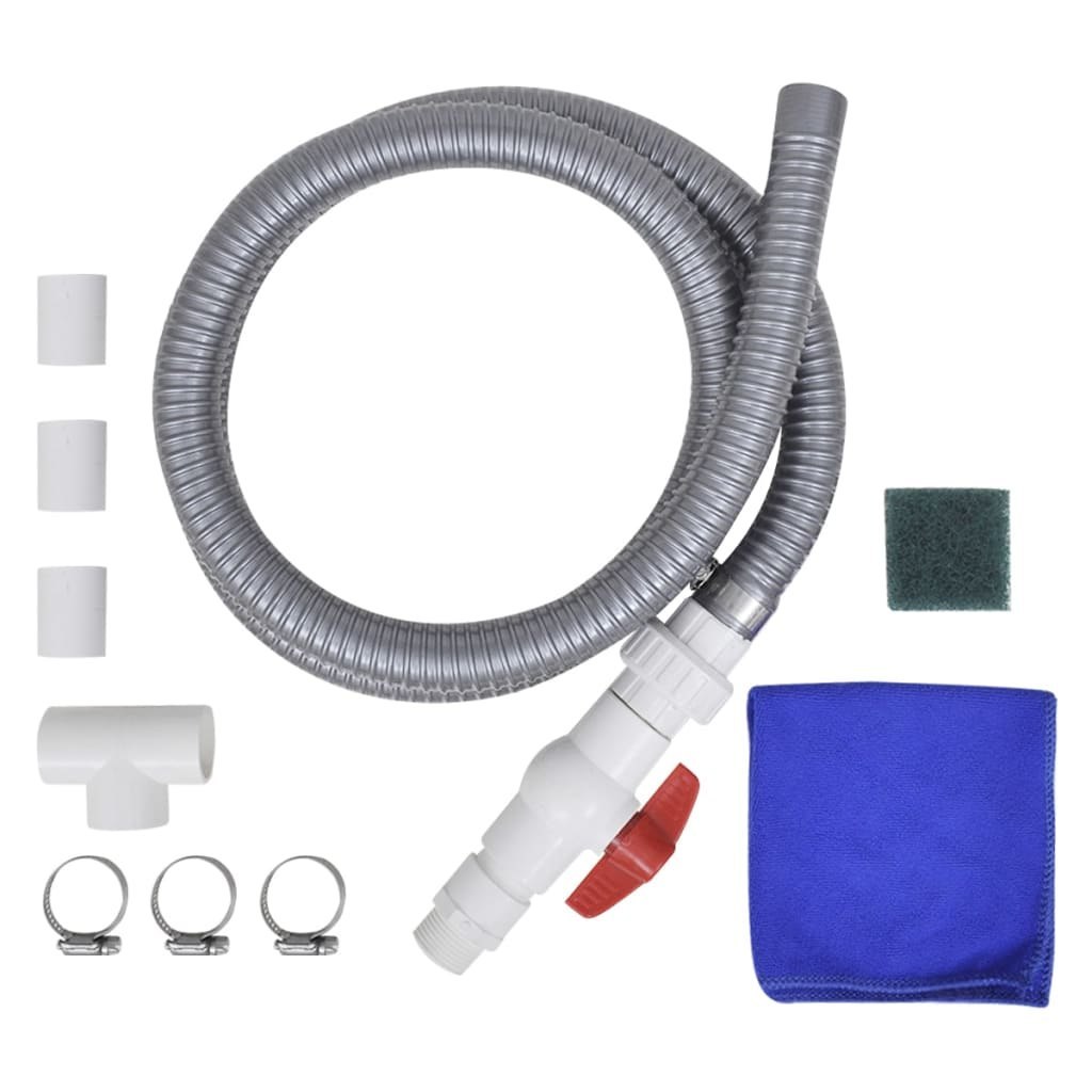 Emaga Fontanna do basenu, stal nierdzewna, 64 x 30 x 52 cm, srebrna